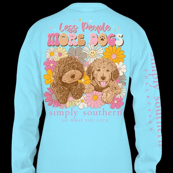 Simply Southern More Dogs Long sleeve tee - Picture 3 of 3